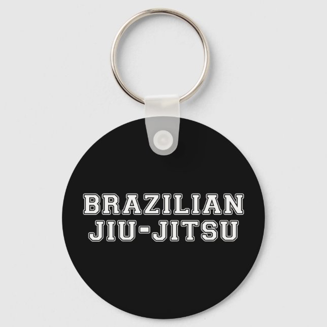 Brasiliansk Jiu Jitsu Nyckelring (Framsida)