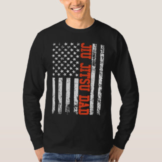 Brasiliansk Jiu Jitsu Pappa BJJ Mixed Martial Amer T Shirt
