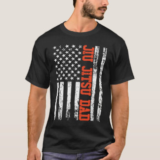 Brasiliansk Jiu Jitsu Pappa BJJ Mixed Martial Amer T Shirt