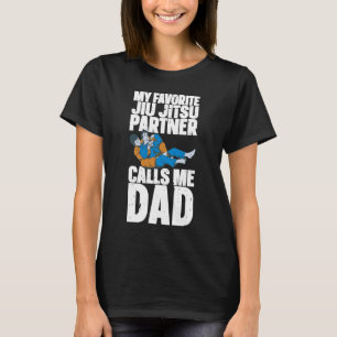 Brasiliansk Jiu Jitsu Pappa BJJ Mixed Martial Jiu T Shirt