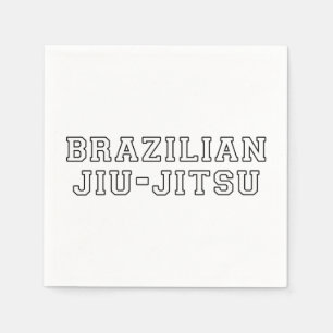 Brasiliansk Jiu Jitsu Pappersservett