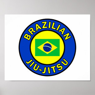 Brasiliansk Jiu Jitsu Poster