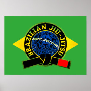 Brasiliansk Jiu-Jitsu Poster