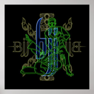 Brasiliansk Jiu Jitsu Poster