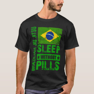 Brasiliansk Jiu Jitsu- sömn utan PillsT-tröja T-shirt