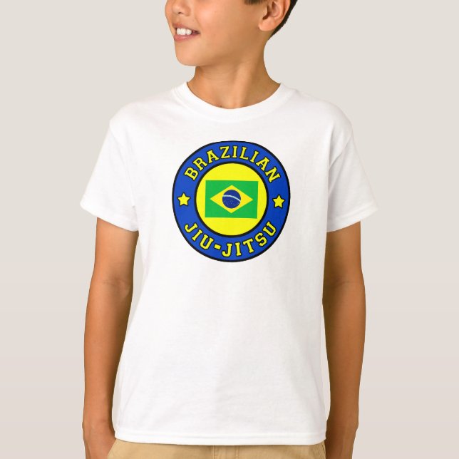Brasiliansk Jiu Jitsu T Shirt (Framsida)
