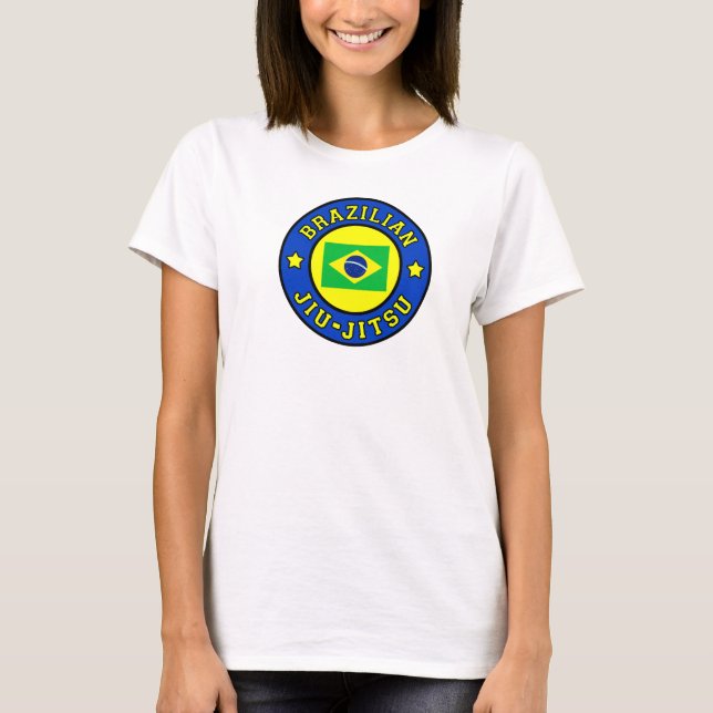 Brasiliansk Jiu Jitsu T-shirt (Framsida)