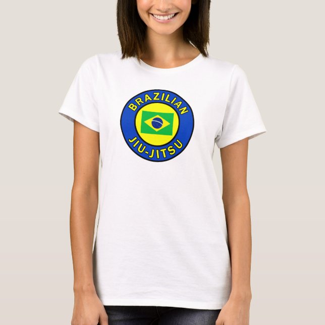 Brasiliansk Jiu Jitsu T-shirt (Framsida)