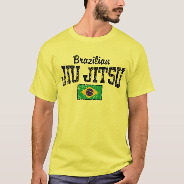Brasiliansk Jiu Jitsu T-shirt (Framsida)