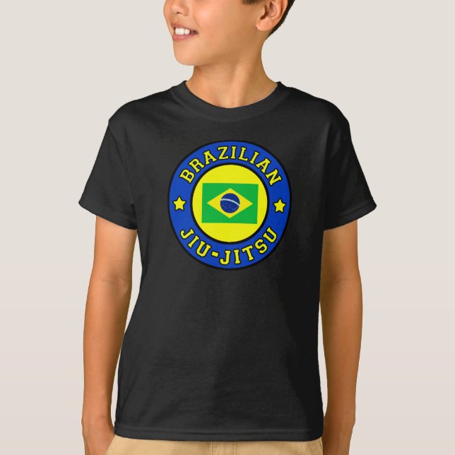 Brasiliansk Jiu Jitsu T Shirt (Framsida)