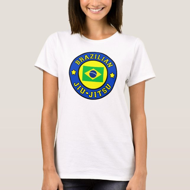 Brasiliansk Jiu Jitsu T Shirt (Framsida)