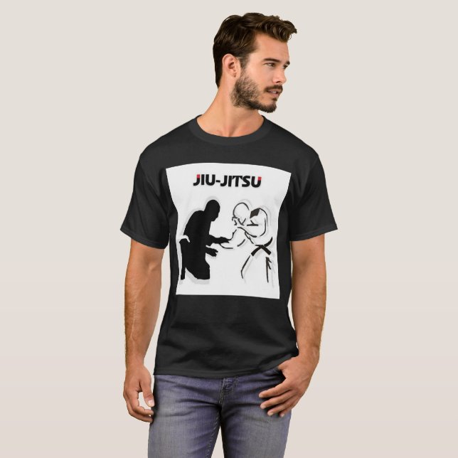 Brasiliansk jiu jitsu T-Shirts (Hel framsida)