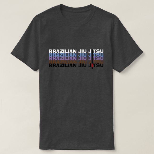 Brasiliansk Jiu Jitsu T-tröja T Shirt (Design framsida)