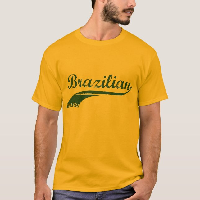 Brasiliansk Jiu Jitsu T-tröja T Shirt (Framsida)