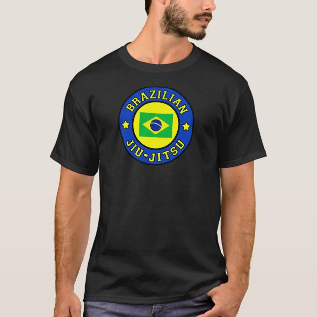 Brasiliansk Jiu Jitsu Tee (Framsida)