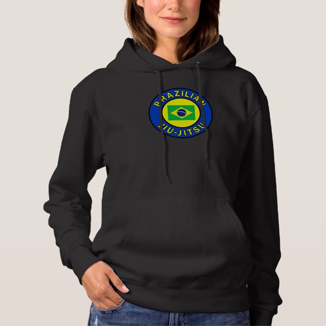 Brasiliansk Jiu Jitsu Tee Shirt (Framsida)