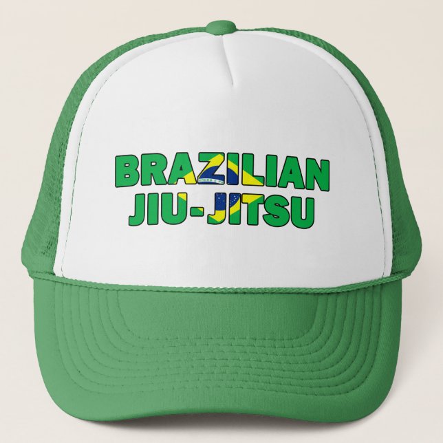 Brasiliansk Jiu Jitsu Truckerkeps (Framsida)
