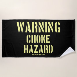 Brasiliansk Jiu Jitsu Warning Choke BJJ-gym