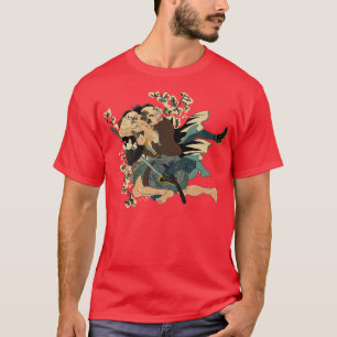 Brasiliansk Jiujitsu japansk ancient Samurai Jaw c T Shirt
