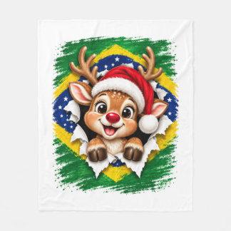 Brasiliansk julren fleecefilt