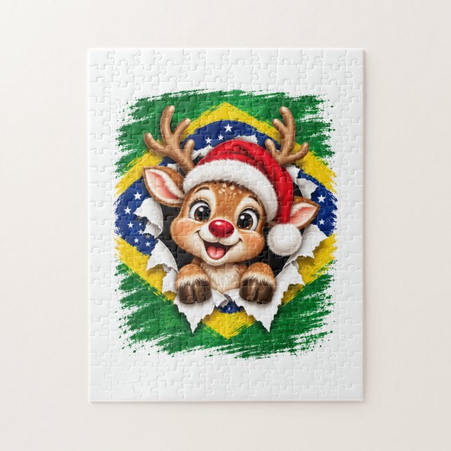 Brasiliansk julren pussel (Vertikal)