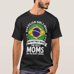 Brasiliansk mamma Brasiliansk mammaddag mamma Bras T Shirt