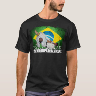 Brasiliansk mörk för Jiu Jitsu Armbar Tee