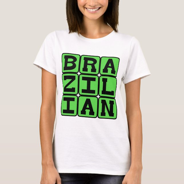Brasiliansk, Nationalitet Tröja (Framsida)