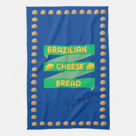 Brasiliansk ost Bread Kökshandduk