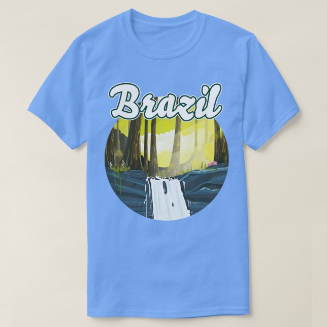 Brasiliansk regnskog t shirt (Design framsida)