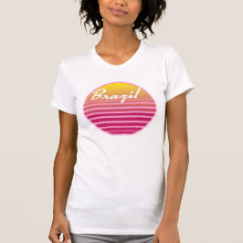 Brasiliansk retro-resaaffisch tee shirt