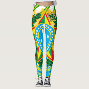 Brasiliansk vapensköld leggings