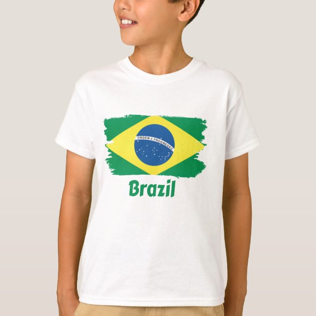 Brasilianska barn t shirt (Framsida)
