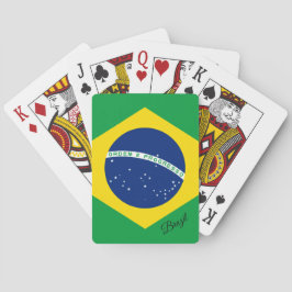 Brasilianska Flagga, brasilianska spelkort