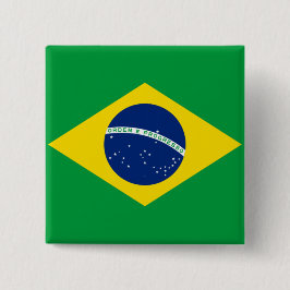 Brasilianska flagga knapp