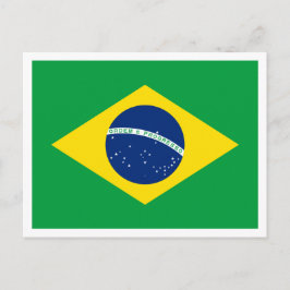 Brasilianska flaggan, Flagga Brasilien Vykort