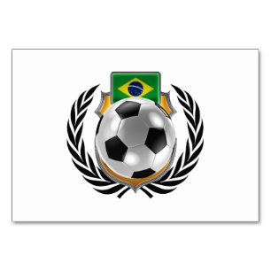 Brasilianska fotbollskammare bordsnummer