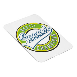 Brasilianska fotbollskammare magnet