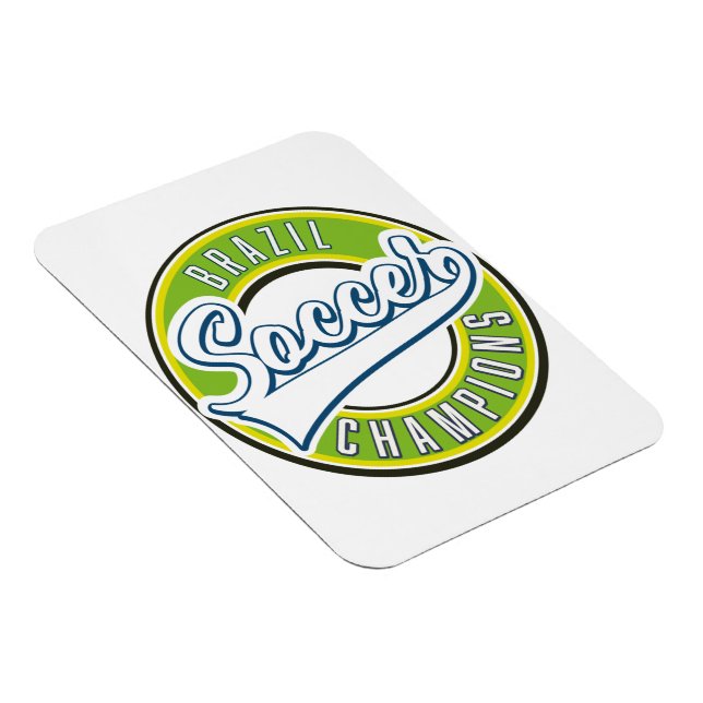 Brasilianska fotbollskammare magnet (Högersidan)