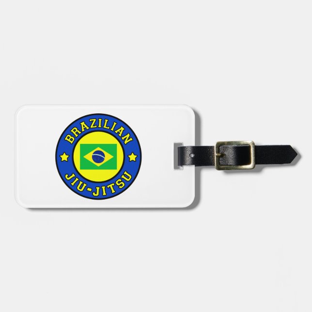 Brasilianska Jiu Jitsu Bagagebricka (Horisontell Framsida)