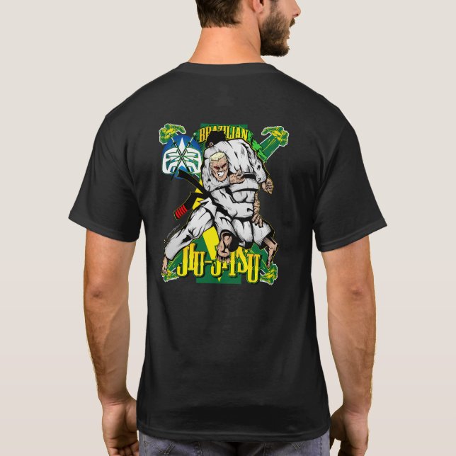 brasilianska Jiu-Jitsu - bjj Tee (Baksida)