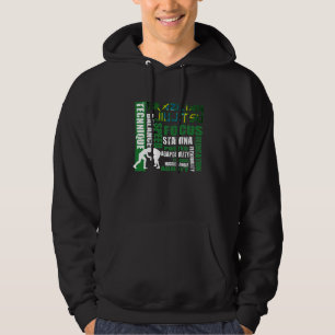 Brasilianska Jiu Jitsu - Hoodie för inslag BJJ