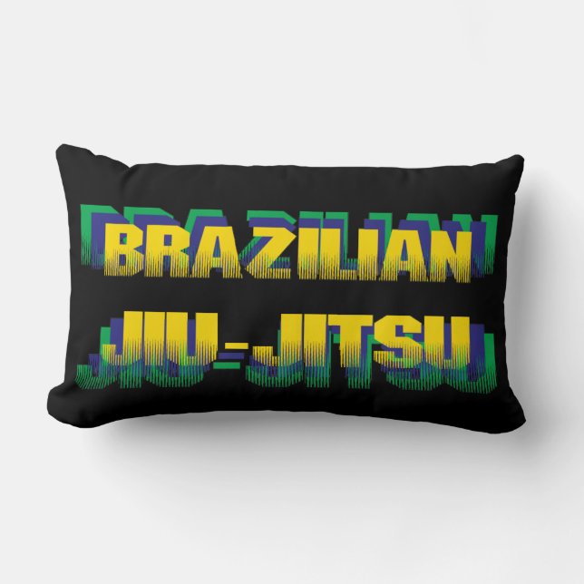 Brasilianska Jiu-Jitsu Lumbarkudde (Framsida)