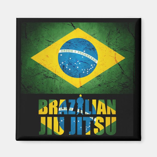 Brasilianska Jiu Jitsu - Magnet (Framsidan)