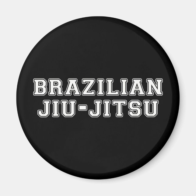 Brasilianska Jiu Jitsu Magnet (Framsidan)