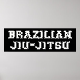 Brasilianska Jiu Jitsu Poster