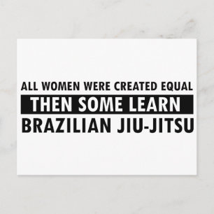 Brasilianska jiu jitsu-presentartiklar vykort