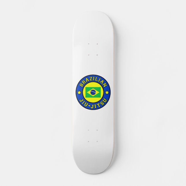 Brasilianska Jiu Jitsu Skateboard Bräda 19,5 Cm (Framsida)