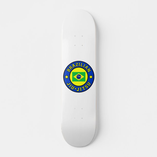 Brasilianska Jiu Jitsu Skateboard Bräda 20,5 Cm (Framsida)