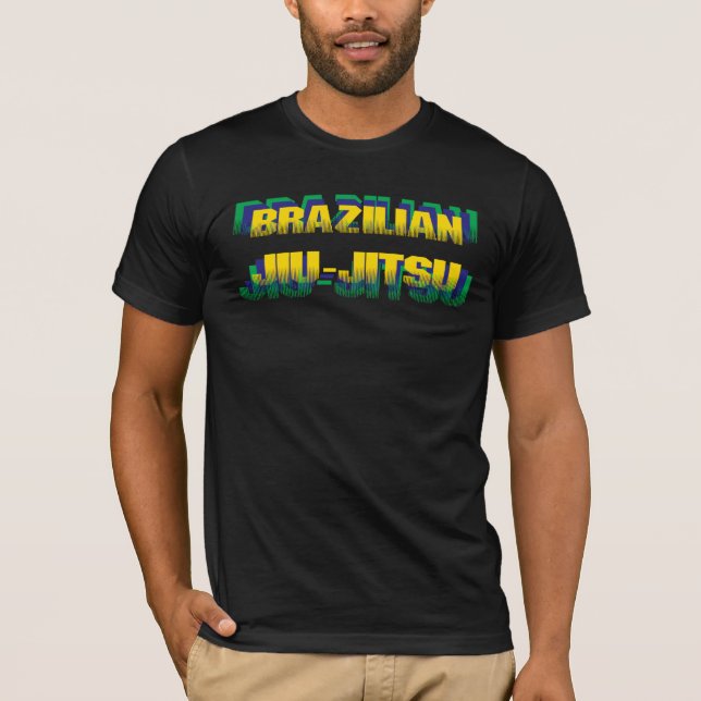 Brasilianska Jiu-Jitsu Tee Shirt (Framsida)